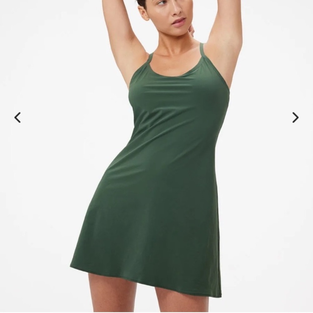 Outdoor Voices The Exercise Dress - Evergreen (Size: S)